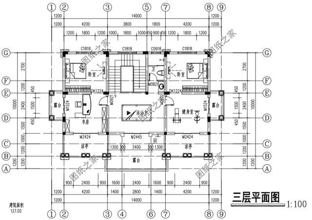 三層農(nóng)村自建房實(shí)景圖平面圖，快來(lái)看看三層別墅怎么建！