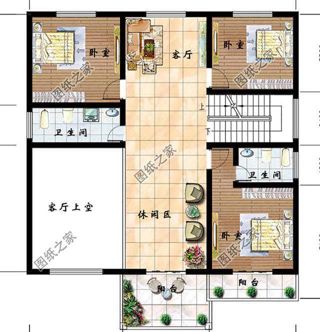 三層農(nóng)村自建房實(shí)景圖平面圖，快來(lái)看看三層別墅怎么建！