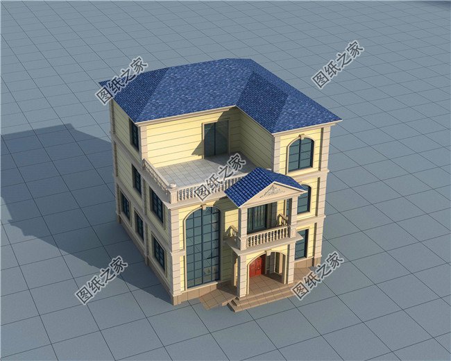 霸氣十足的三層別墅，帶陽臺(tái)露臺(tái)，室內(nèi)采光簡(jiǎn)直太好