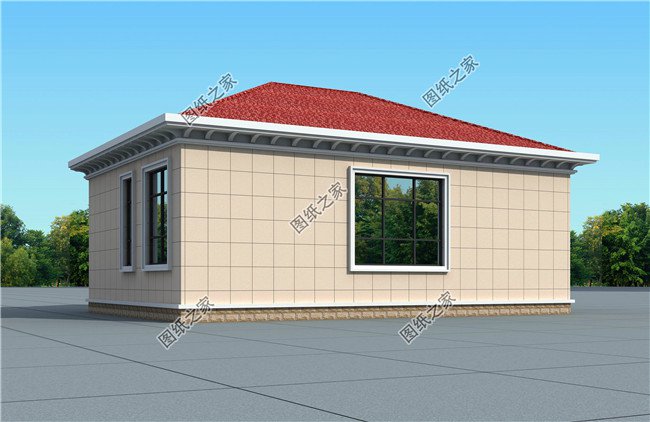 農(nóng)村自建房三室一廳圖，家庭人口不多的首選