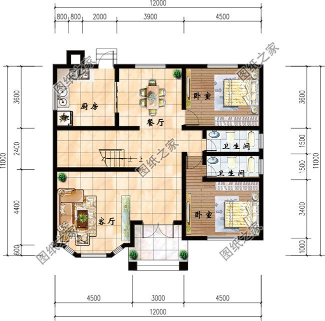 二層農(nóng)村自建房實拍圖，再也不用擔心和想象中的差得遠了
