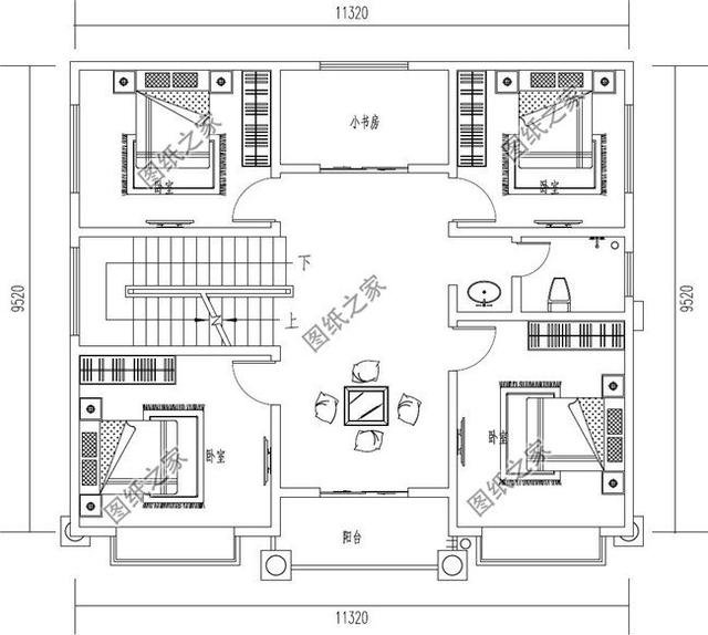 農(nóng)村二層半自建房圖片，戶型合理實(shí)用，適合農(nóng)村建造