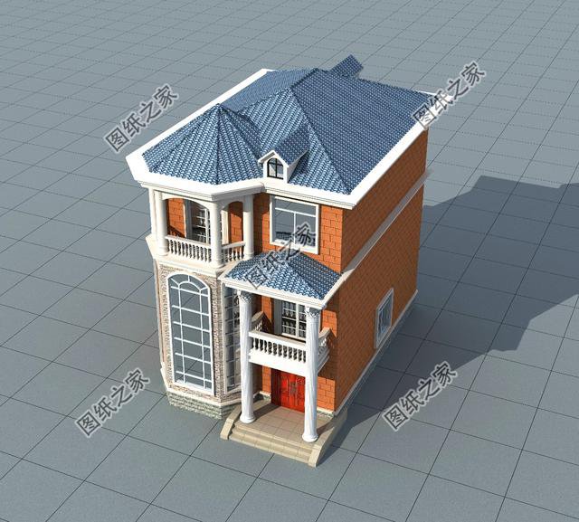 占地90平方三層自建房設(shè)計，小戶型不等于土氣，看看你就知道了