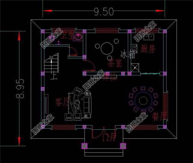 占地90平方三層自建房設(shè)計，小戶型不等于土氣，看看你就知道了