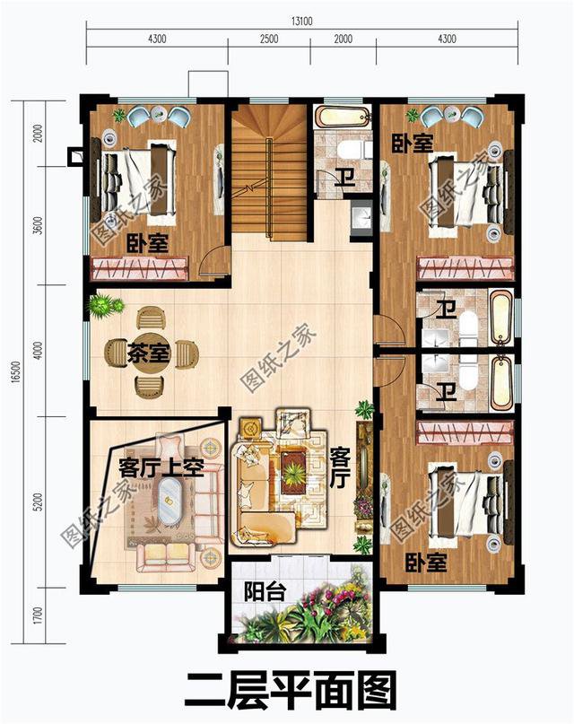 18×12米農(nóng)村自建房效果圖，為大戶型而生，心動不如行動