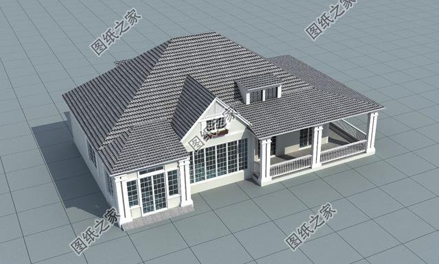 18×12米農(nóng)村自建房效果圖，為大戶型而生，心動不如行動