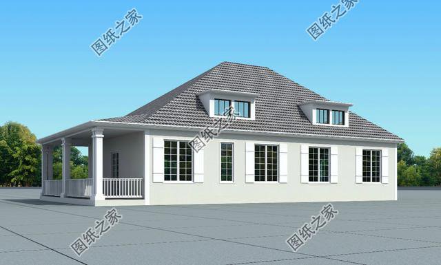 18×12米農(nóng)村自建房效果圖，為大戶型而生，心動不如行動