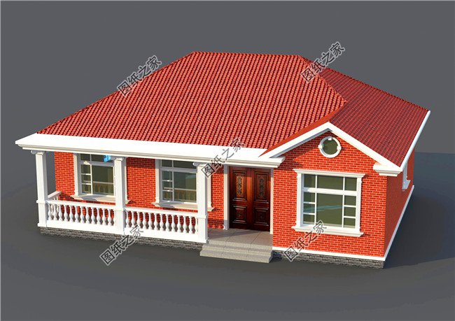 五款最受農(nóng)村喜歡的四間平房設(shè)計圖大全集，平房蓋好了照樣比別墅美