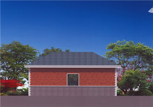 五款最受農(nóng)村喜歡的四間平房設(shè)計圖大全集，平房蓋好了照樣比別墅美