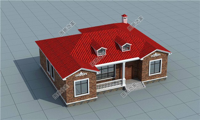 五款最受農(nóng)村喜歡的四間平房設(shè)計圖大全集，平房蓋好了照樣比別墅美