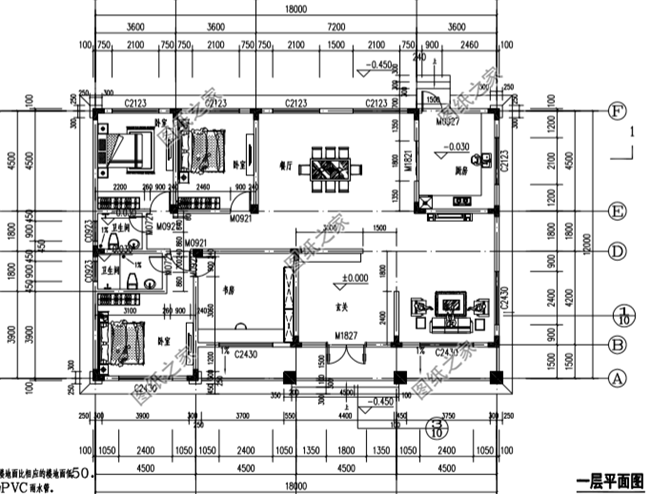 五款最受農(nóng)村喜歡的四間平房設(shè)計圖大全集，平房蓋好了照樣比別墅美
