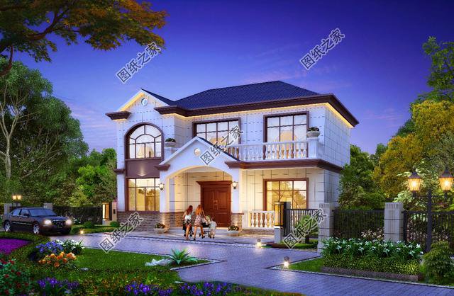 15萬之內(nèi)的二層自建房設(shè)計圖，適合農(nóng)村生活，不用借錢就能蓋