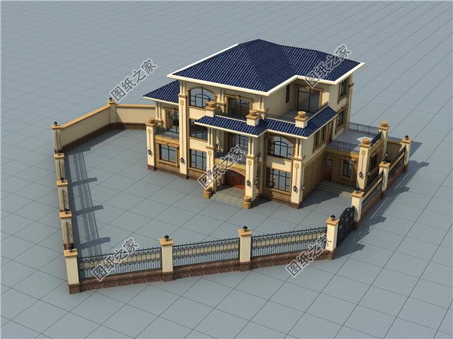 經(jīng)典的四間三層樓農(nóng)村樓房圖片，一輩子蓋一棟這樣的，值了！