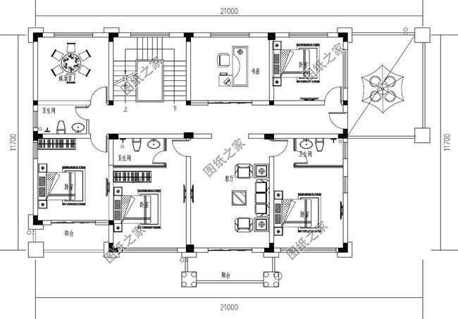 經(jīng)典的四間三層樓農(nóng)村樓房圖片，一輩子蓋一棟這樣的，值了！