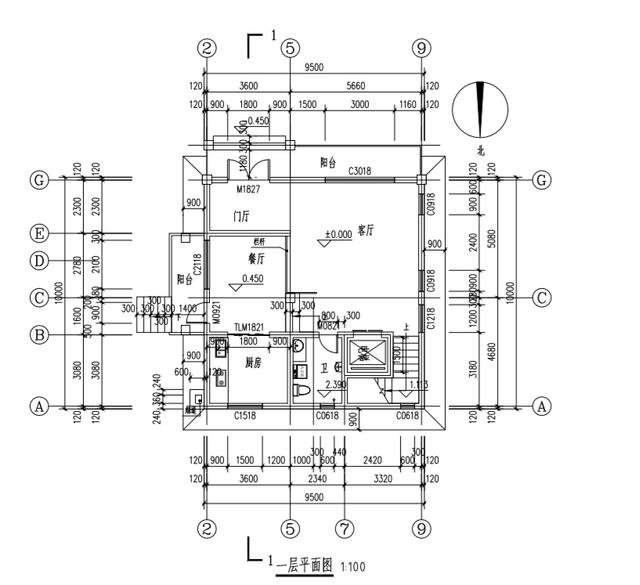 農(nóng)村簡單大氣三層半樓房圖，是近五年最好的投資