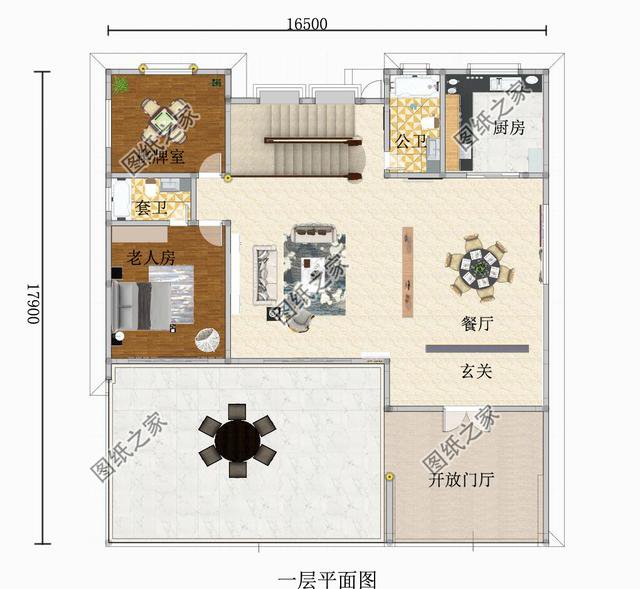 漂亮的農(nóng)村自建二層普通房，寬敞明亮，夠住也不會(huì)顯得空曠