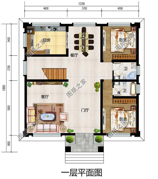 漂亮的農(nóng)村自建二層普通房，寬敞明亮，夠住也不會(huì)顯得空曠
