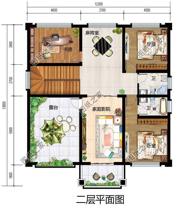 漂亮的農(nóng)村自建二層普通房，寬敞明亮，夠住也不會(huì)顯得空曠