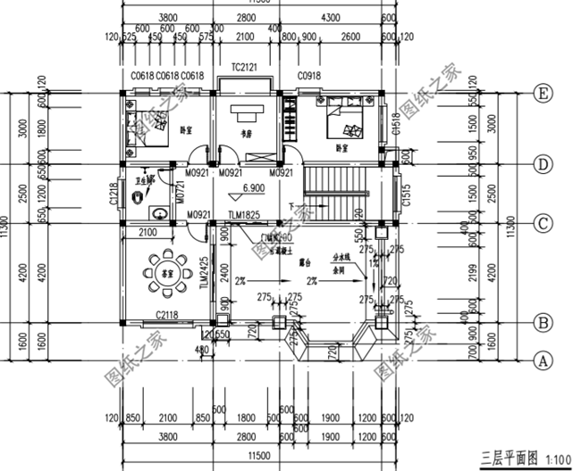農(nóng)村20萬元三層小樓圖，造價低，比村里其它房子亮眼多了