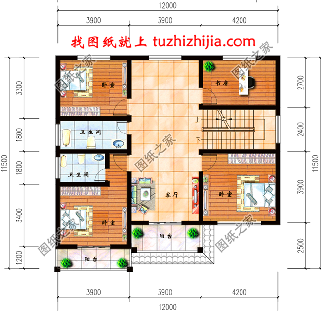 農(nóng)村20萬元三層小樓圖，造價低，比村里其它房子亮眼多了