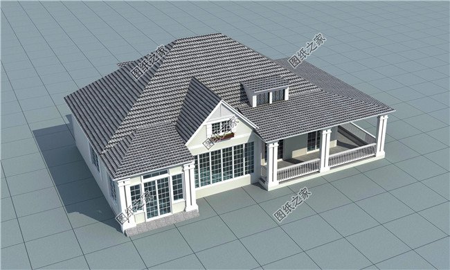 這三款現(xiàn)代農(nóng)村一層平房圖片，各有各的特色，隨便蓋一棟村里人都羨慕