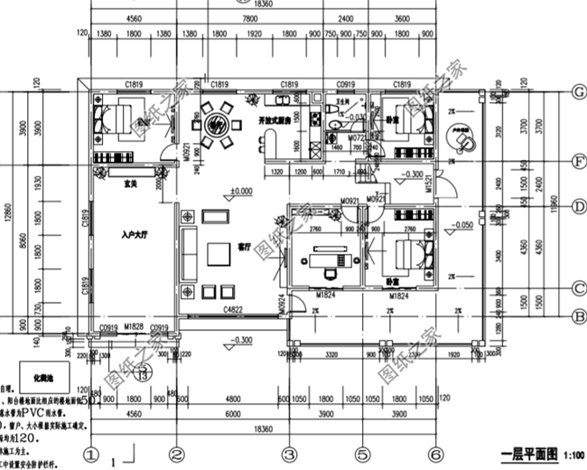 這三款現(xiàn)代農(nóng)村一層平房圖片，各有各的特色，隨便蓋一棟村里人都羨慕