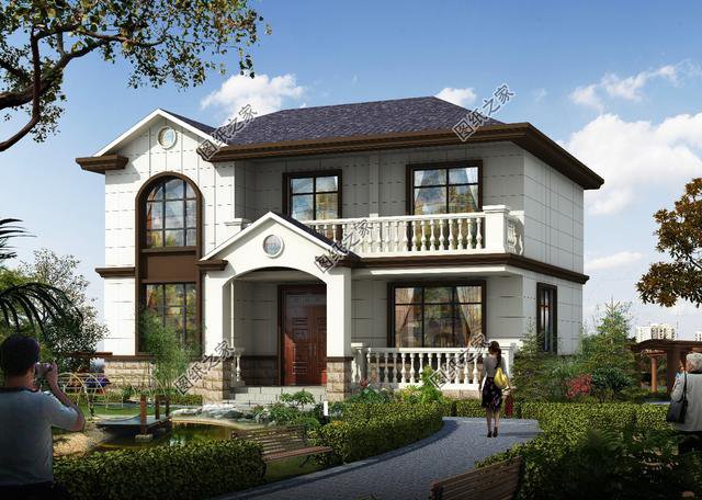 農(nóng)村簡(jiǎn)單二層自建房，房子美觀實(shí)用，你也來(lái)建一棟吧