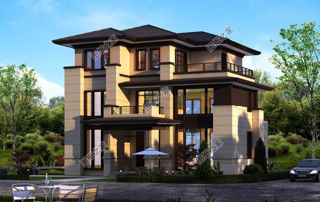 農(nóng)村三層樓房設(shè)計(jì)圖，建房是大事，可不能馬虎