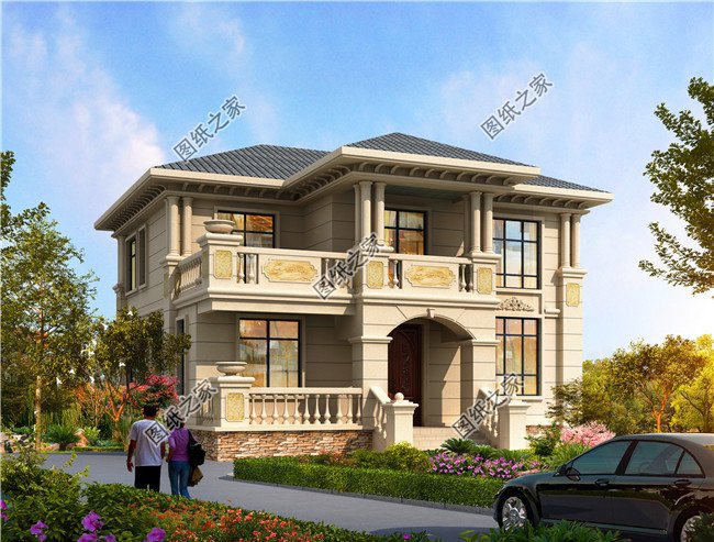 新款二層小別墅設(shè)計(jì)圖，歐式風(fēng)格，為啥第三款那么受歡迎