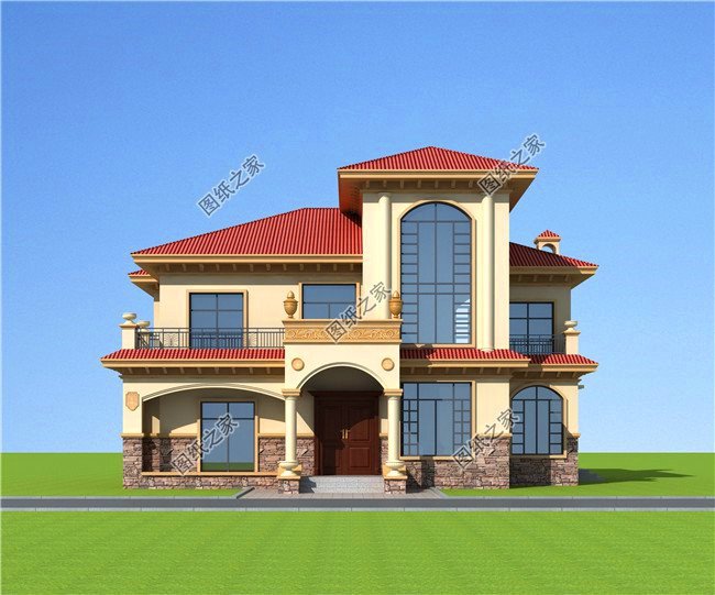 新款二層小別墅設(shè)計(jì)圖，歐式風(fēng)格，為啥第三款那么受歡迎
