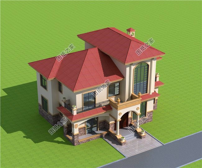 新款二層小別墅設(shè)計(jì)圖，歐式風(fēng)格，為啥第三款那么受歡迎