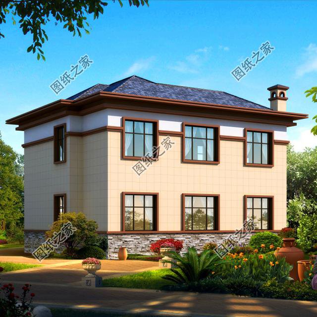 20萬農(nóng)村二層別墅，外觀大氣有模有樣，看著都心動