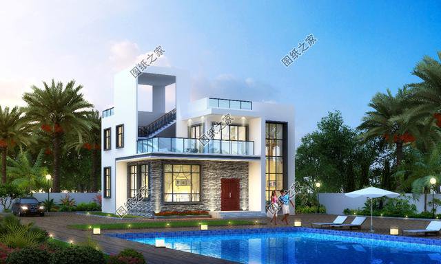 2024年新款別墅圖，造價(jià)30萬(wàn)，建不建房都看一下，蓋好全村人都來(lái)賀喜