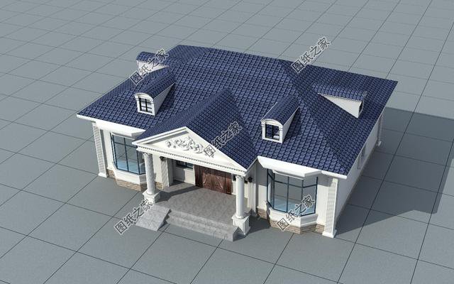 農(nóng)村一層平房圖片，適合養(yǎng)老，經(jīng)濟實惠，十五萬就能蓋成