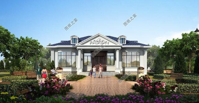 農(nóng)村一層平房圖片，適合養(yǎng)老，經(jīng)濟實惠，十五萬就能蓋成