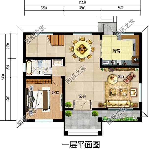 農(nóng)村普通樓房二層，好看接地氣，尤其是最后一套，美到骨子里