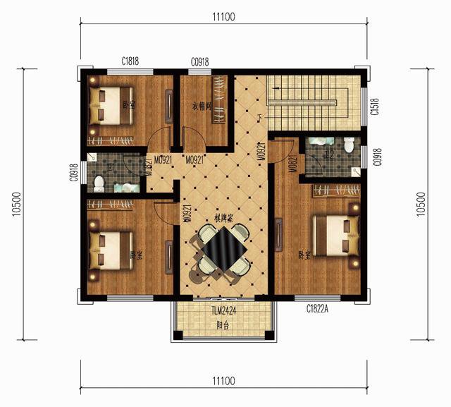 農(nóng)村普通樓房二層，好看接地氣，尤其是最后一套，美到骨子里