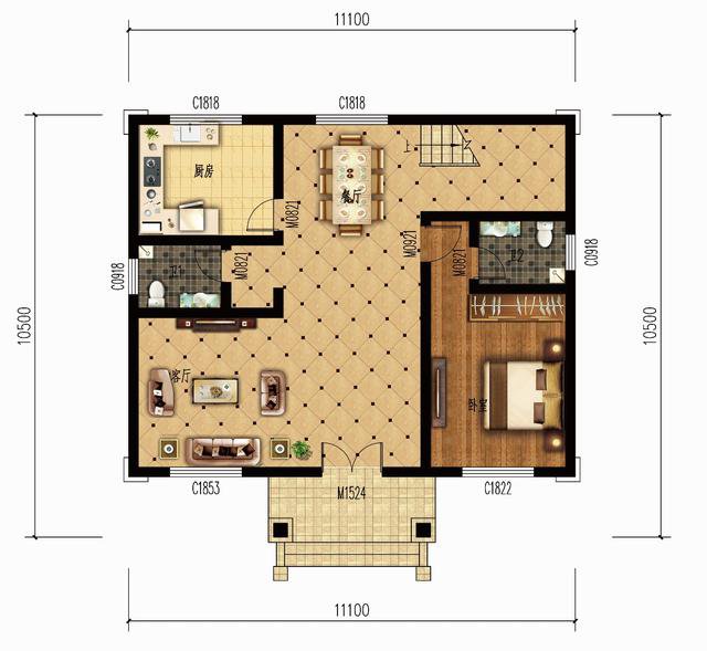 農(nóng)村普通樓房二層，好看接地氣，尤其是最后一套，美到骨子里