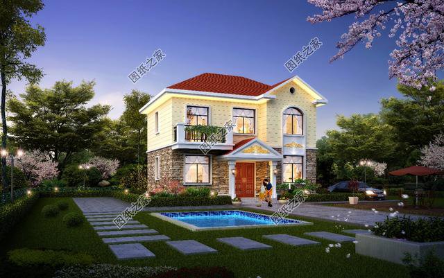 九十平米農(nóng)村房屋圖，家里地小的，現(xiàn)在不建還等何時(shí)