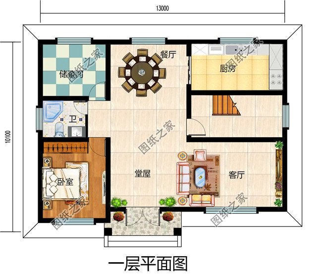 農(nóng)村口袋里錢不多，建房就看這五套戶型，預(yù)算20萬(wàn)農(nóng)村建房設(shè)計(jì)圖