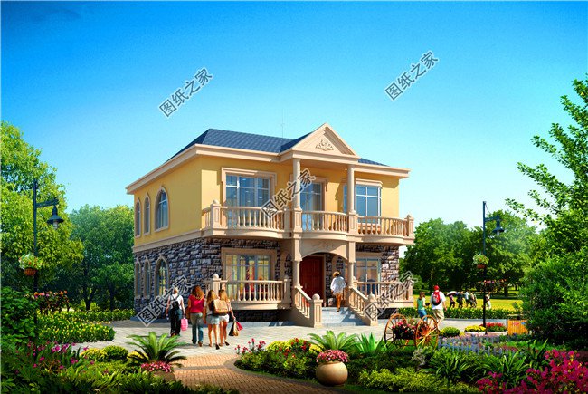 精選5套2024農(nóng)村新款別墅圖帶地下室戶型設(shè)計(jì)圖，各種風(fēng)格都有，好看又實(shí)用