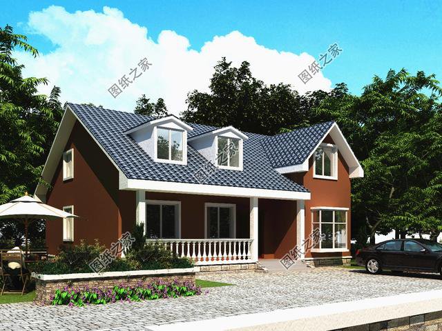 鄉(xiāng)下一層半房子設(shè)計(jì)圖，既省錢(qián)又住的舒適，可以給父母蓋養(yǎng)老房