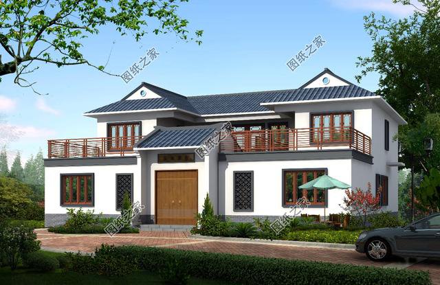 農(nóng)村簡(jiǎn)單二層自建房，80后建房首選，鄰居紛紛來(lái)圍觀