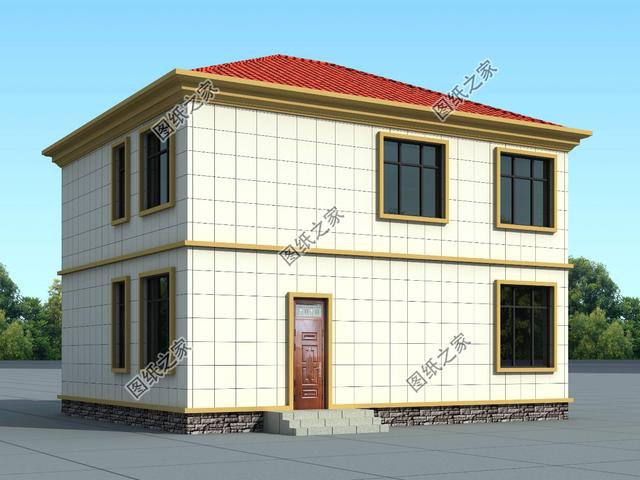 農(nóng)村簡(jiǎn)單二層自建房，80后建房首選，鄰居紛紛來(lái)圍觀