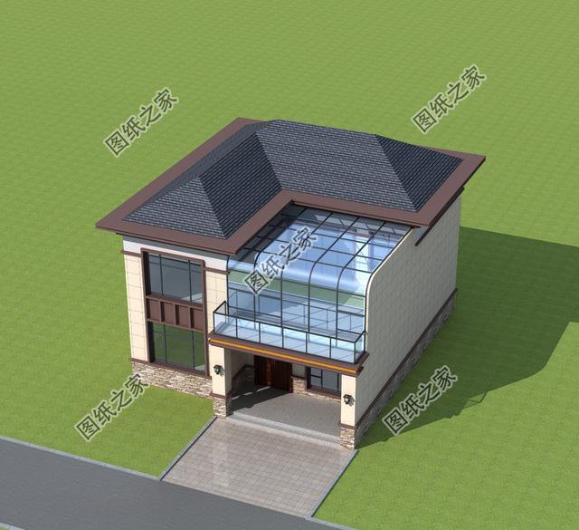 農(nóng)村簡(jiǎn)單二層自建房，80后建房首選，鄰居紛紛來(lái)圍觀