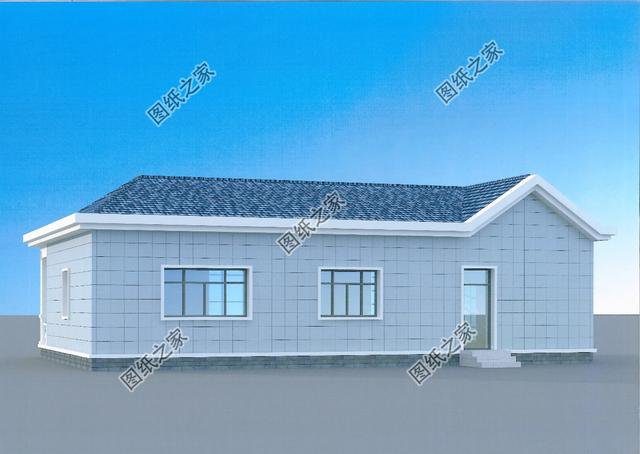 四室兩廳兩衛(wèi)自建房效果圖，家里人多也不怕，養(yǎng)老房首選建造