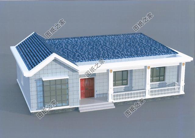 四室兩廳兩衛(wèi)自建房效果圖，家里人多也不怕，養(yǎng)老房首選建造