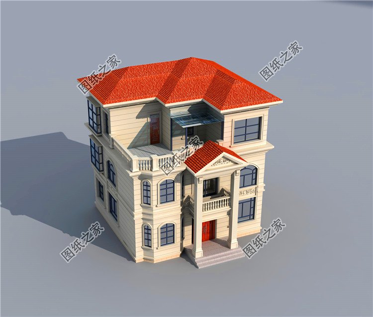 精選三套兩層半別墅，造價25萬，看完心動了，在農村倍受歡迎