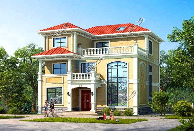 精選三套兩層半別墅，造價25萬，看完心動了，在農村倍受歡迎