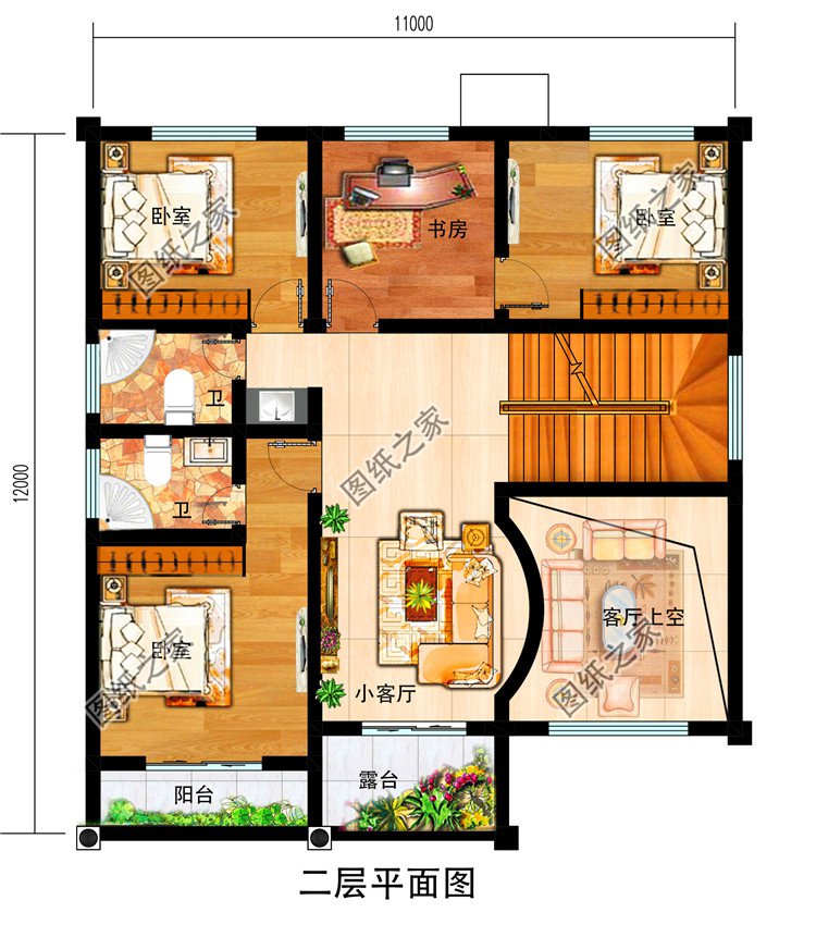 精選三套兩層半別墅，造價25萬，看完心動了，在農村倍受歡迎